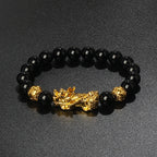 Color-Changing Natural Stone Pi Xiu Beaded Bracelet