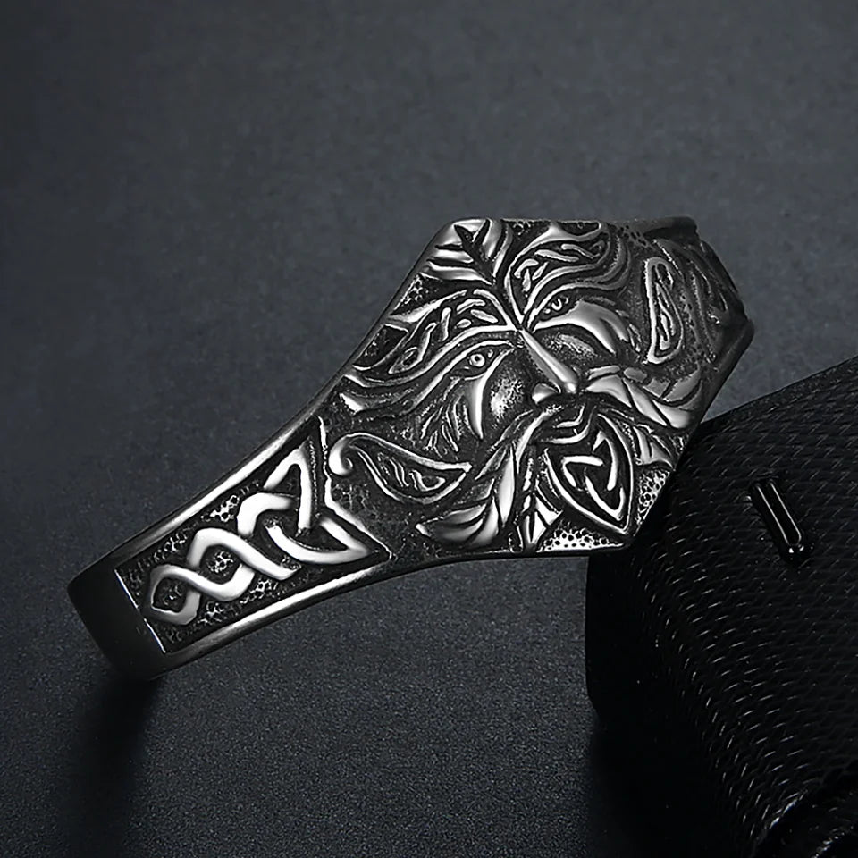 Vintage Norse Viking Bracelet for Men — Stainless Steel