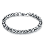 Classic Cuban Curb Link Bracelet — Stainless Steel