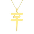 Fashion Women's Tokyo Hotel Necklace Stainless Steel Pendant Bill Kolitz Logo Jewelry Neckchain Snake Blade Choker