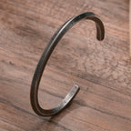 Vnox Retro Nordic Viking Cuff Bangle Bracelets for Men, Stainless Steel Mobius Norse Mythology Runes Amulet Jewelry Dad