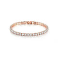 2026 New Hiphop Tennis Bracelets for Men Women Luxury Iced Out 4mm Zircon Crystal Gold Color Hand Chain Hippie Jewelry Gift