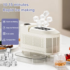 110V/220V Portable Small Ice Maker Mini Home Dormitory Office Camping 12V Car Cube Ice Automatic Ice Making Box Ice