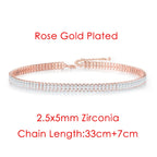 Iced Out Tennis Choker — Stainless Steel