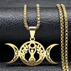Witchcraft Stainless Steel Pendant Necklace