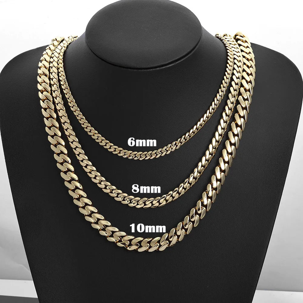 925 Silver VVS Moissanite Monaco Chain Necklace