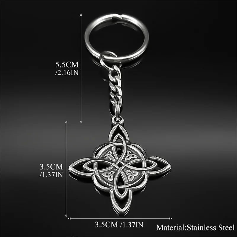 Odin Steel Chain Gothic Viking Witch Celtic Knot