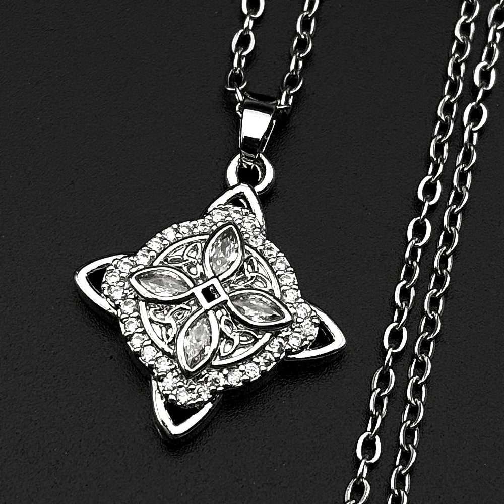 Celtic Gold Pendant Necklace