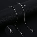 Box Chain Necklace — Stainless Steel 3mm