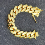 Stainless Steel Cuban Bracelet Miami Heavy 10-22MM