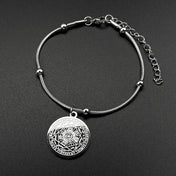 Seven Archangels Amulet Stainless Steel Bracelet