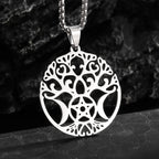 Stainless Steel Simple Personalized Spider Pendant Necklace Men and Women Fashion Party Pendant Jewelry Gift