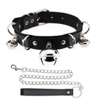 European Style Male Bell Collar Adjustable Sexy Neck Ring Sports Student Owner Necklace Fun Dog Chain Couple Sm Accessories