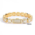 Tennis Chain Necklace Stainless Steel 7/10/12MM