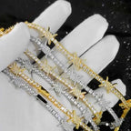 Iced Out Tennis Bracelet Thorn CZ
