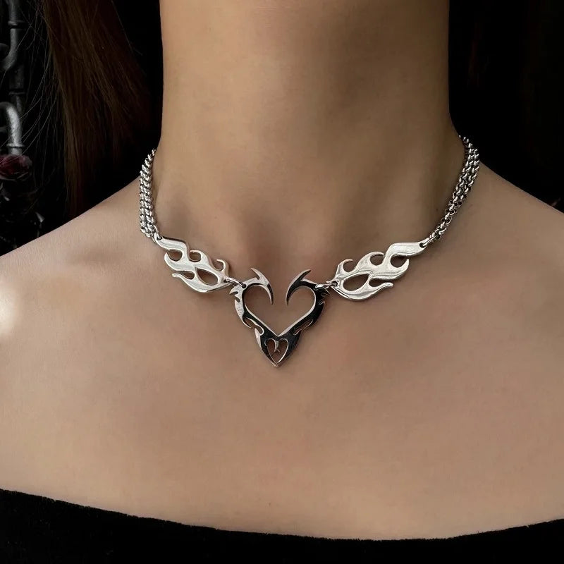 Stainless Steel Pendant Necklace