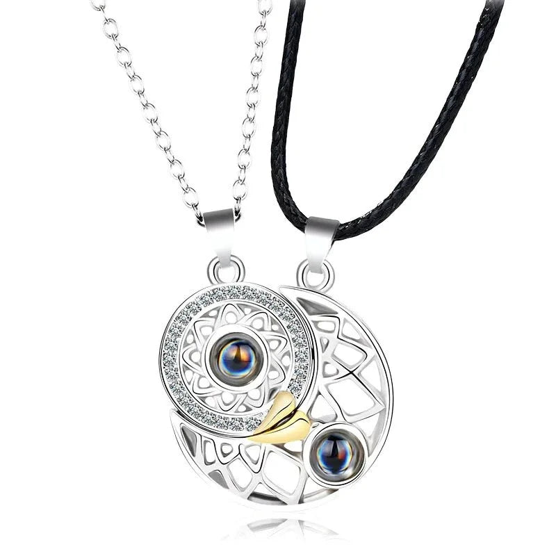 Magnetic Heart Pendant Necklace