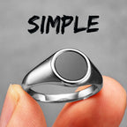 Shell Minimal Ring — Stainless Steel