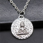 Vintage Chief Pharaoh Necklace On The Neck 43Cm Chain Girl Jewellery Beach Art Supplies