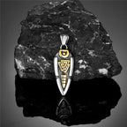 Odin's Spear Arrowhead Pendant Necklace — Steel