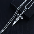 Cross Steel Pendant European American Individuality