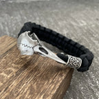 Retro Viking Odin Raven Skull Bracelet Men Women Gothic Diy Trinity Dragon Beads Wicca Jewelry Accessories Dropshipping