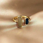 Articulated Snake Ring — Black