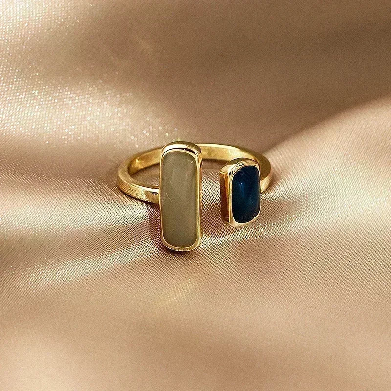 Articulated Snake Ring — Black