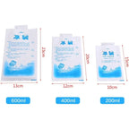 100ml/400ml Reusable Cold Compress Gel Ice Packs Packs For Injuries,Pain Relief,Safe Eco-Friendly Hot And Cold Gel