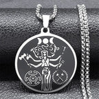 Witchcraft Stainless Steel Pendant Necklace
