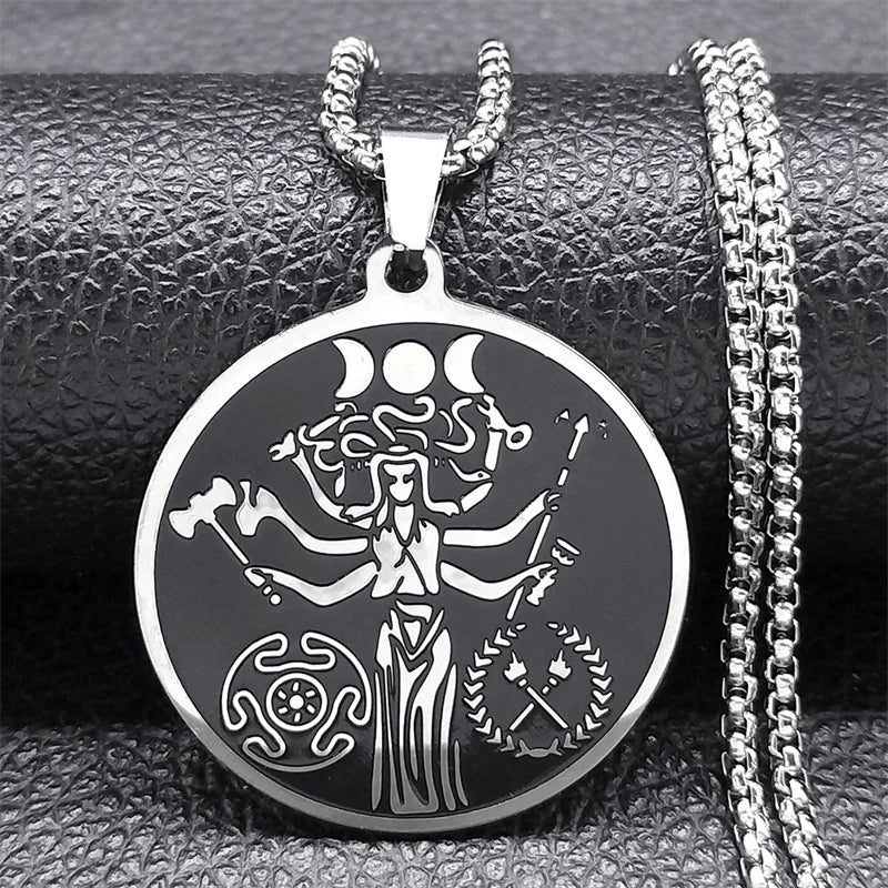 Witchcraft Stainless Steel Pendant Necklace