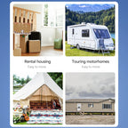 Mini Air Conditioner 110V 220V Outdoor 2000BTU Car 280W Portable Air Conditioner for Caravan,Car,Tent,Truck,Camper