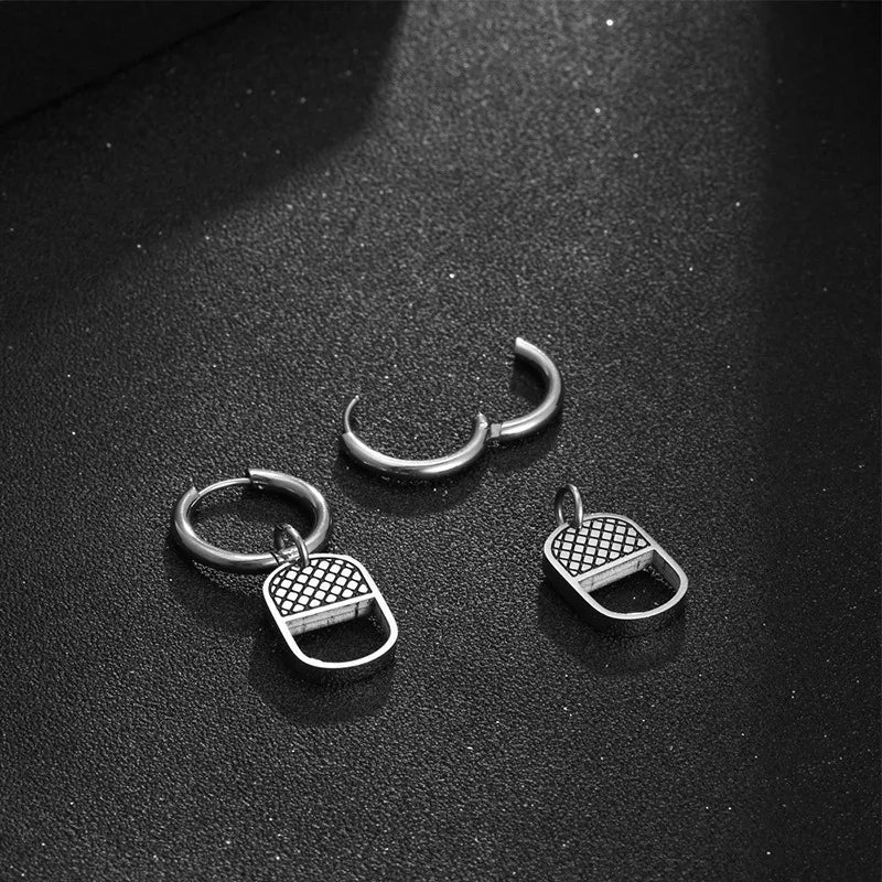Cold Wind Stud Earrings — Stainless Steel
