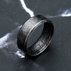 Viking Valknut Rune Amulet Ring — Stainless Steel