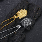 Punk classic animal pendant accessory Stainless steel stylish male Owl pendant