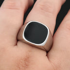 Vinyl Ring — Stainless Steel