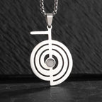 Hebrew Pentagram Star Pendant Necklace — Amulet