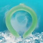 Summer Neck Cooling Ring Lasting Neck Wearable Gel Ice Pack Reusable Ice Cushion Portable Outdoor Sports Cooling