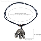 FX701 Elephant necklace Vintage pendant Man Choker Retro Africa Jewelry Tribal style Imitation Yak Bone necklace Amulet