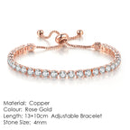 Tennis Bracelet Stainless Steel 4MM Iced Out