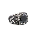 Fashion 316L Stainless Steel Simple Rings For Men Women Punk Hip Hop Square Band Flat Top Signet Ring Charm Party Jewelry Gifts