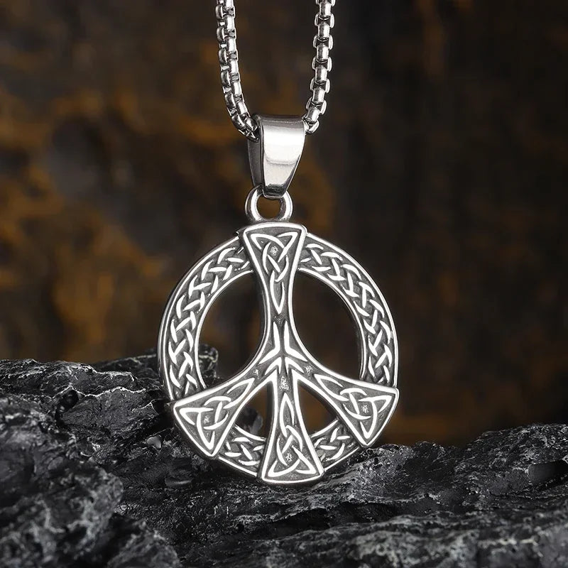 Hebrew Pentagram Star Pendant Necklace — Amulet