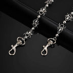 Black Pentagram Pants Chain — Stainless Steel