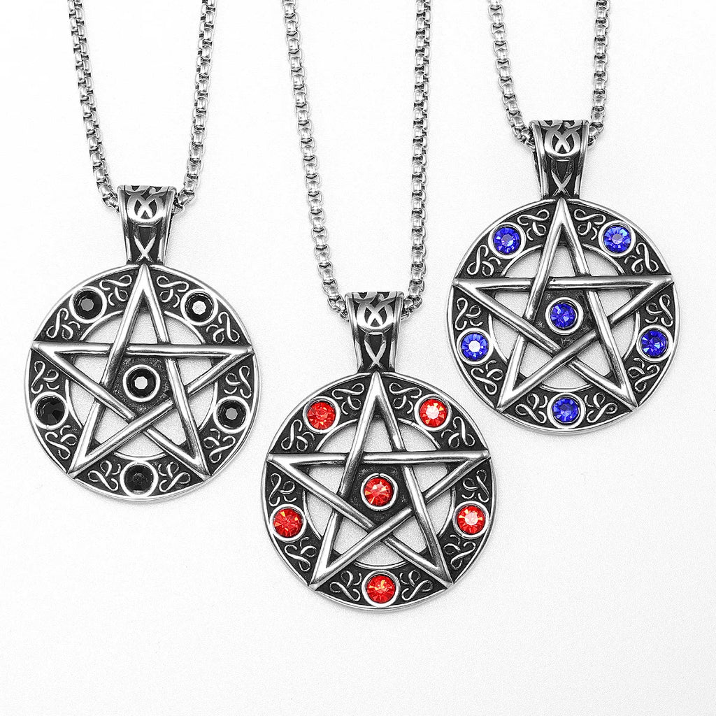 Seal of Solomon Pendant — Stainless Steel