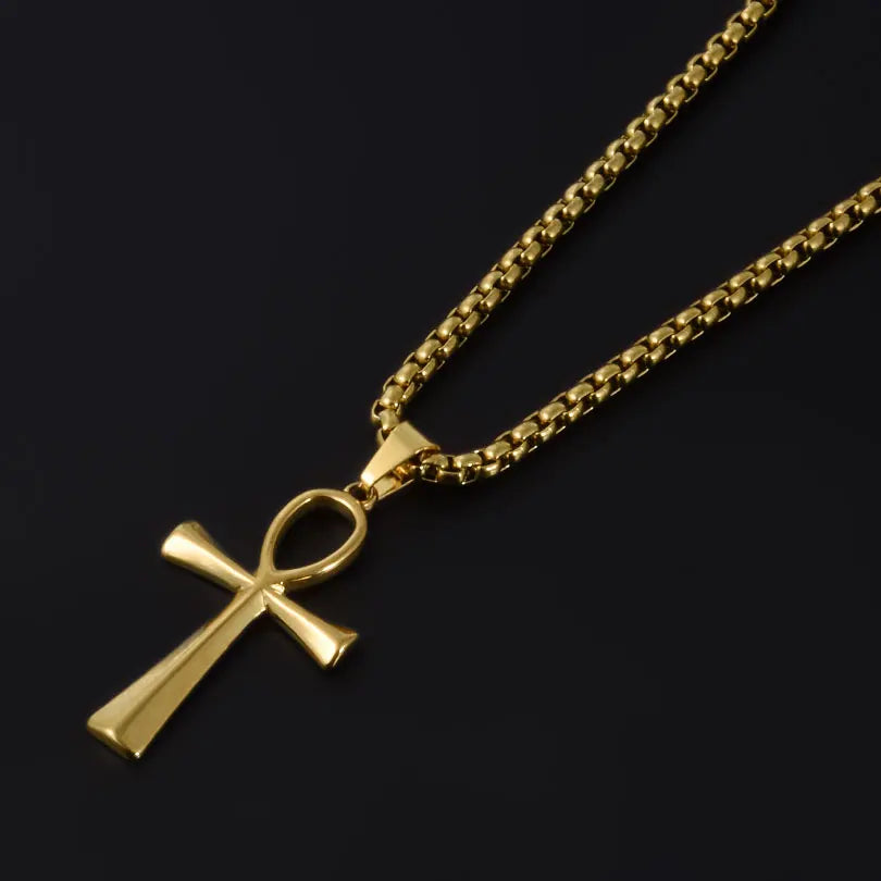 Long Chain Around Neck Necklaces For Women Men Accessories Stainless Steel Pendant Necklace Tree Of Life Charm Male Jewelry Gift