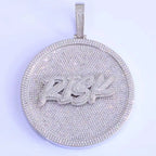 VVS Moissanite Rotating Pendant