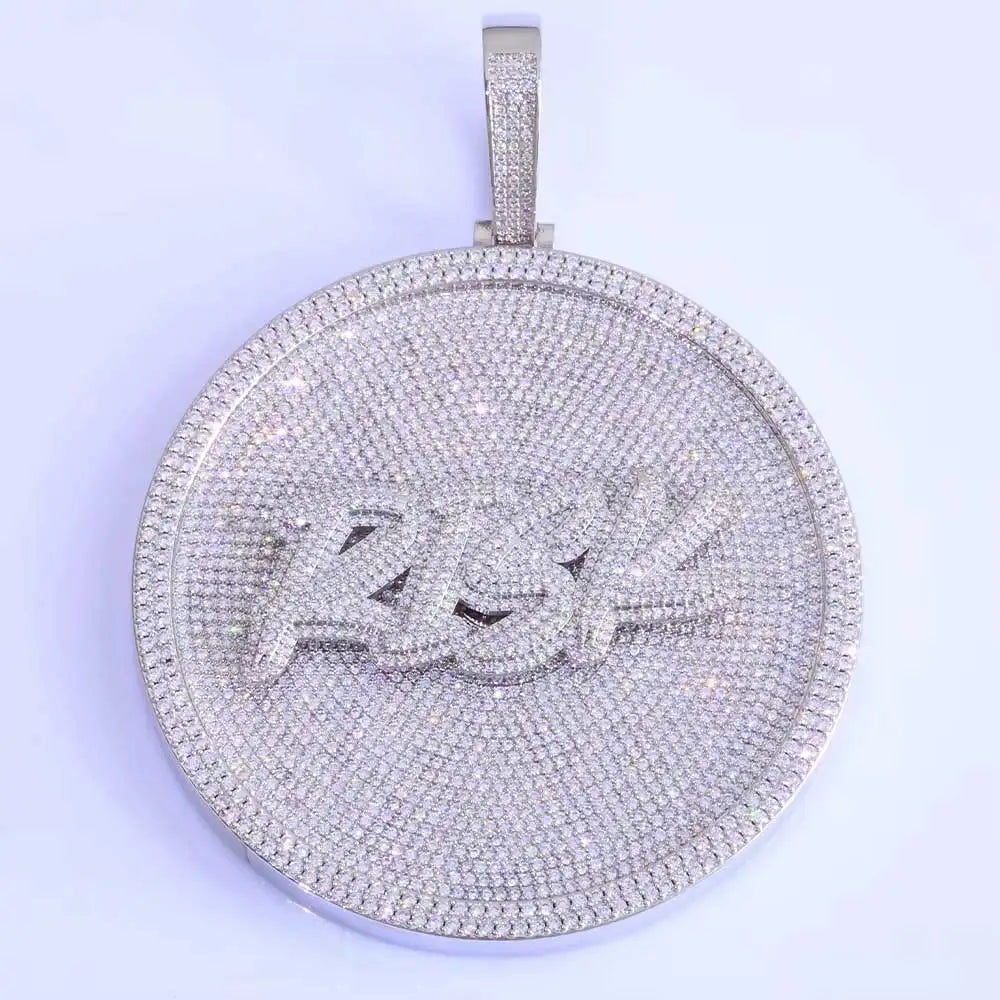 VVS Moissanite Rotating Pendant