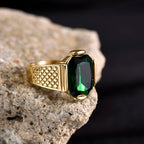 R3351g Men's High Quality Vintage Stainless Steel Styles Ring Jewelry