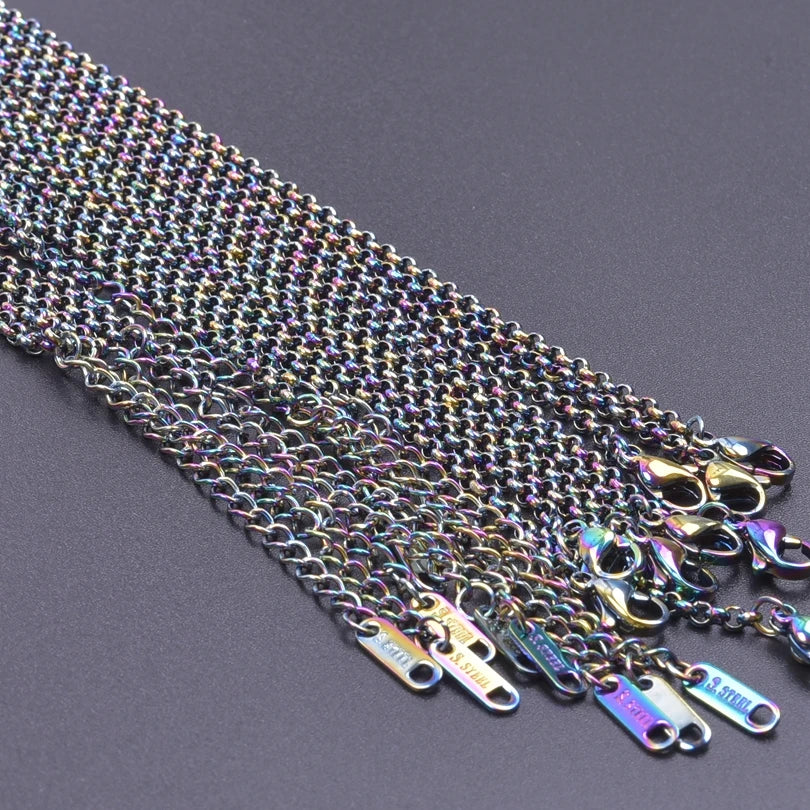 Stainless Steel Chain Necklace — 2.5mm