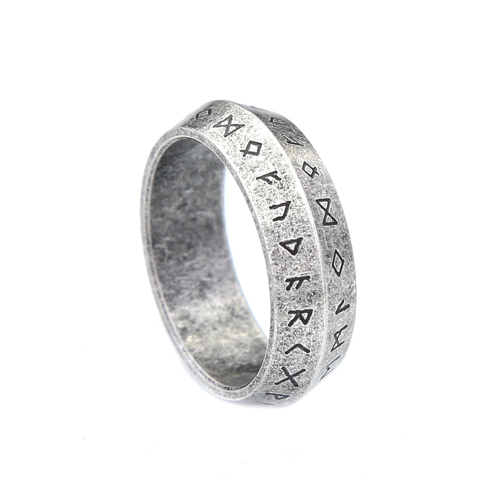 Fashion Punk Stainless Steel Fire Dragon Rings For Men Women Hip Hop Biker Vintage Vikings Animal Ring Amulet Jewelry